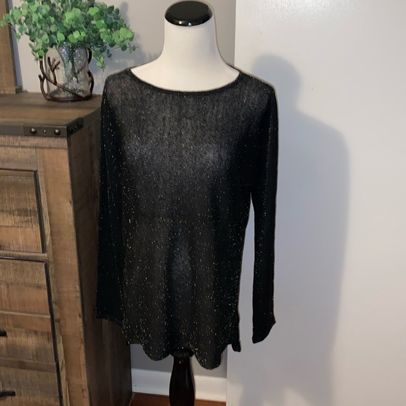 EILEEN FISHER
Organic Linen Metallic Mesh Tunic excellent like new condition XXS - Picture 3 of 12